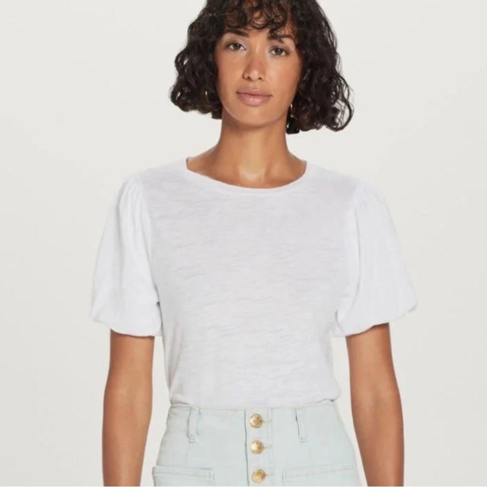 Goldie Puff Sleeve Tee - Picture 2 of 7